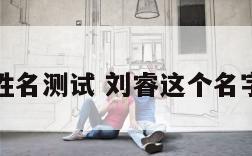 刘睿伦姓名测试 刘睿这个名字怎么样